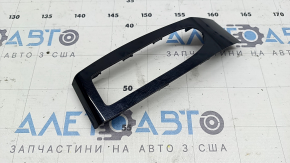 Front left window lift control trim for Mazda 3 19-26 4D, glossy black, scratches, broken mount