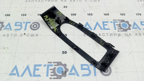 Front left window lift control trim for Mazda 3 19-26 4D, glossy black, scratches, broken mount