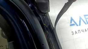 Rear left door assembly Mazda 3 19-26 4d, blue 42M, bumpers, torn side trim seal
