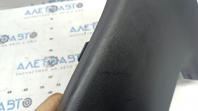Lower left center pillar trim for Mazda 3 19-26, black, Japan built, scratches