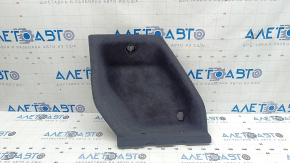 Right arch trim pocket for Audi Q5 80A 18-20, black, without trim, without mesh, with cigarette lighter, broken mount