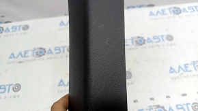 Rear left door sill trim for Mazda 3 19-26, black, Japan built, scratches