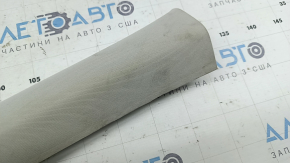 Upper right front pillar trim for Mazda 3 19-26, gray, fabric, dry-cleanable