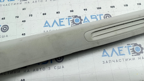 Upper left front pillar trim for Mazda 3 19-26, gray, fabric, dry-cleanable