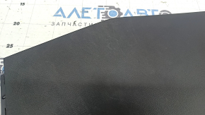 Mazda 3 19-21 4D black center console trim, lower left side, Japan built, scratches