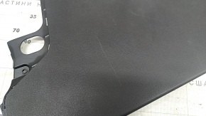 Mazda 3 19-21 4D black center console trim, lower left side, Japan built, scratches