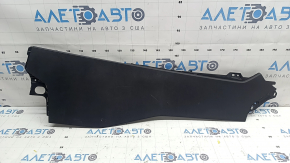 Mazda 3 19-26 4D black center console trim, lower right side, Japan built, scratches