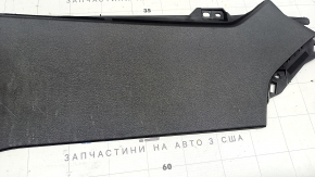 Mazda 3 19-26 4D black center console trim, lower right side, Japan built, scratches