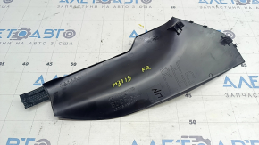 Front right side center console trim for Mazda 3 19-26 4d Japan built, black