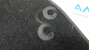 Set of fabric floor mats for Audi Q5 80A 18-24 black, cleanable, melted at the rear
