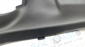Left lower rear pillar trim for Mazda 3 19-22 4d, black, Japan built, scratches