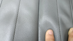 Driver's seat for Audi Q5 80A 21-24 with airbag, electric, heated, gray leather, Standard, worn, scratches, needs cleaning