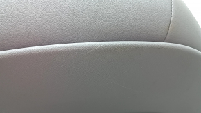 Driver's seat for Audi Q5 80A 21-24 with airbag, electric, heated, gray leather, Standard, worn, scratches, needs cleaning