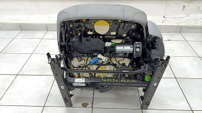 Driver's seat for Audi Q5 80A 21-24 with airbag, electric, heated, gray leather, Standard, worn, scratches, needs cleaning