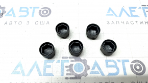 Wheel bolt cap plugs (5 pcs) for Audi Q5 80A 18-24 gray