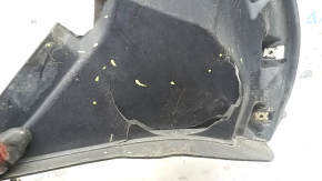 Front left fender liner, front part of Audi A4 B9 17-25, cracks, broken mount