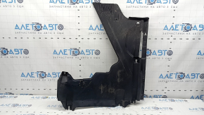 Rear right underbody protection for Audi A4 B9 17-25, cracks, dented