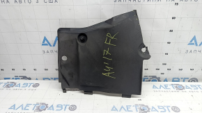 Audi A4 B9 17-25 front right underbody protection cracks