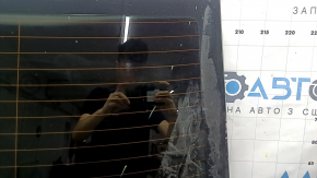 Rear window of VW Jetta 21-26, tinted, glued, swollen