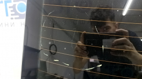 Rear window of VW Jetta 21-26, tinted, glued, swollen
