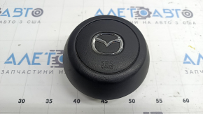 Mazda 3 19-26 black steering wheel airbag, type 1 scratches