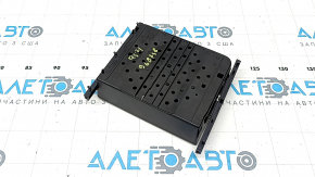 Audi Q5 80A 18-24 black center console cup holder insert for wireless charging, scratches