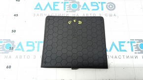 Audi Q5 80A 18-24" center console pocket mat, black rubber
