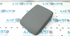 Audi Q5 80A 21-24 center console armrest, gray leather, with overlay, retractable