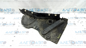 Front right fender liner, front part of Audi A6 C8 19-24, cracks, breaks, missing fragment