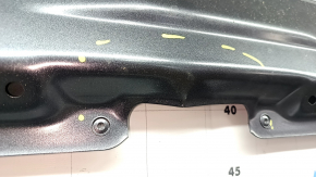 Naked trunk door Toyota Prius 50 19-22 graphite 1G3, after repair, 0.45-0.55, dents