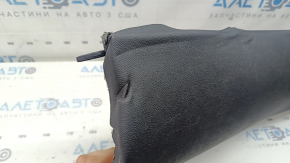 Right rear seat side trim for BMW 3 G20 19-22, black leather, dented