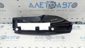 Rear left inner door sill trim for BMW 3 G20 19-26, black, scratches