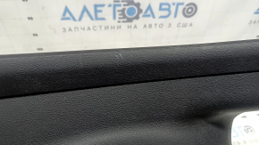 Rear left inner door sill trim for BMW 3 G20 19-26, black, scratches