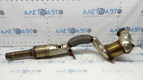 VW Jetta 25-26 1.5T exhaust pipe with catalytic converter and bracket