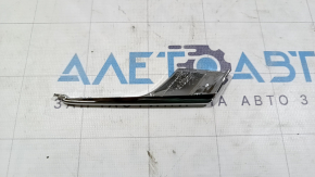 Tesla Model X 16-21 chrome front bumper molding, left lower