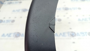 Left trunk lid hinge trim for BMW 3 G20 19-26 black, scratches