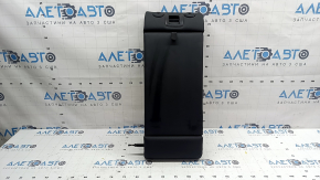 Rear seat backrest, 2nd row, center, BMW 3 G20 19-22, black Sensatec leather, with armrest and cup holders, dry-cleanable