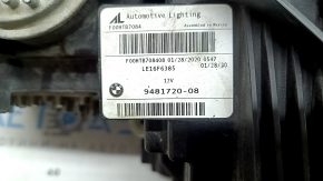 BMW 3 G20 19-22 LED adaptive right front headlight assembly, chipped, paint peeling
