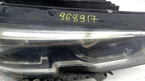 BMW 3 G20 19-22 LED adaptive right front headlight assembly, chipped, paint peeling