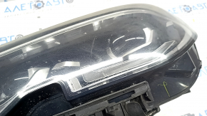 BMW 3 G20 19-22 LED adaptive headlight assembly, left, chipped, paint peeling