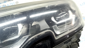 BMW 3 G20 19-22 LED adaptive headlight assembly, left, chipped, paint peeling