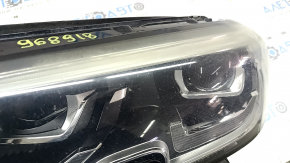 BMW 3 G20 19-22 LED adaptive headlight assembly, left, chipped, paint peeling