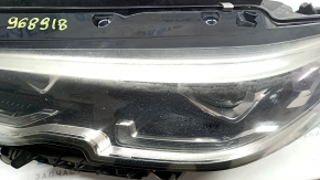 BMW 3 G20 19-22 LED adaptive headlight assembly, left, chipped, paint peeling