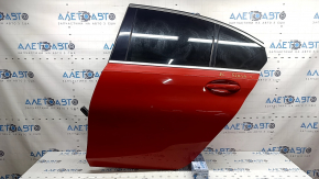 Rear left door assembly BMW 3 G20 19-26 keyless, red A75