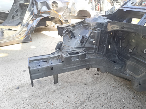 Front right quarter panel of a 19-26 VW Jetta on the body, graphite, dented threshold