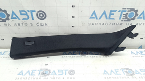 Upper left front pillar trim for BMW 3 G20 19-26, black, with plug, worn