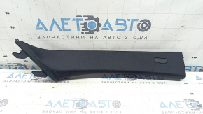BMW 3 G20 19-26 black front pillar trim, upper right, with plug, worn
