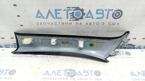 BMW 3 G20 19-26 black front pillar trim, upper right, with plug, worn