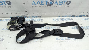 Driver's seat belt with tensioner BMW 3 G20 19-26 black, REMA, shot, dry cleanable
