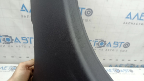 Lower left center pillar trim for BMW 3 G20 19-26, black, scratches